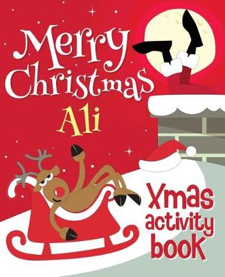 Book cover for Merry Christmas Ali - Xmas Activity Book