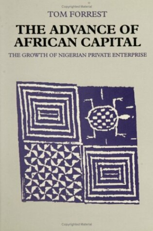 Cover of Advance of African Capital