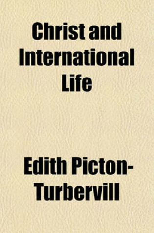 Cover of Christ and International Life