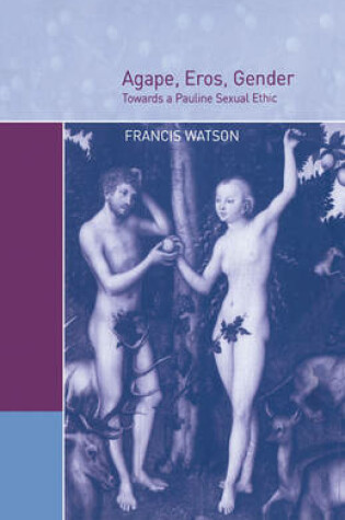 Cover of Agape, Eros, Gender