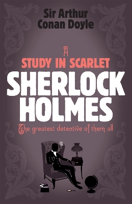Book cover for Sherlock Holmes: A Study in Scarlet (Sherlock Complete Set 1)