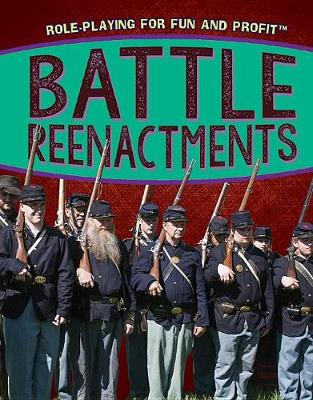 Book cover for Battle Reenactments