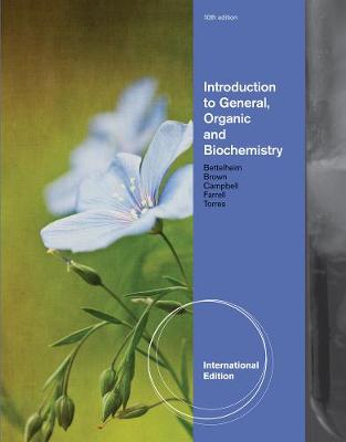 Book cover for Introduction to General, Organic and Biochemistry, International Edition