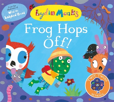 Book cover for Frog Hops Off!