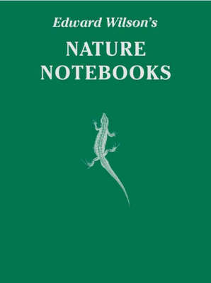 Book cover for Edward Wilson's Nature Notebooks