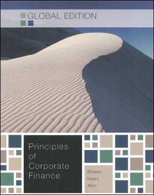 Book cover for PRINCIPLES OF CORPORATE FINANCE,GE