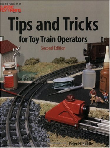 Book cover for Tips & Tricks for Toy Train Operators
