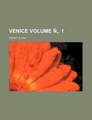 Book cover for Venice Volume N . 1