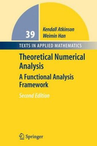Cover of Theoretical Numerical Analysis