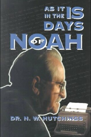 Cover of As It is in the Days of Noah