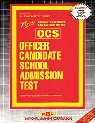 Book cover for Officer Candidate School Admission Test (OCS)