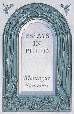 Book cover for Essays in Petto