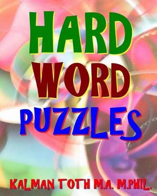 Book cover for Hard Word Puzzles