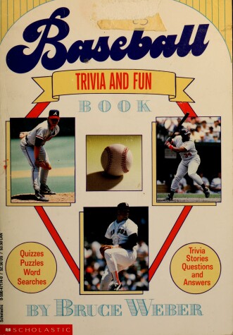 Book cover for Baseball Trivia and Fun Book