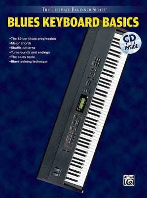 Book cover for Ultimate Beginner Blues Keyboard Basics