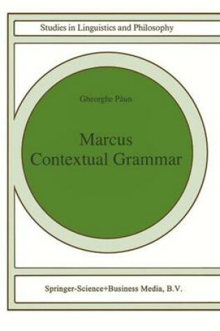 Cover of Marcus Contextual Grammars