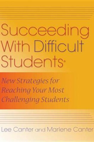 Cover of Succeeding with Difficult Students