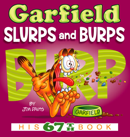 Book cover for Garfield Slurps and Burps