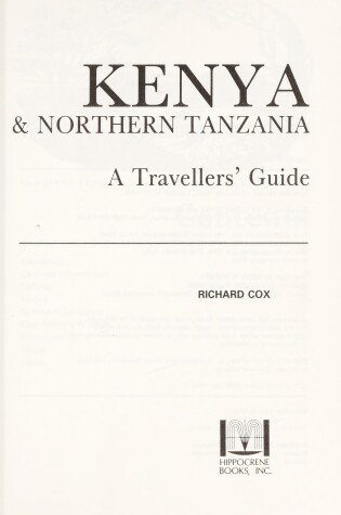 Cover of Kenya and North Tanzania