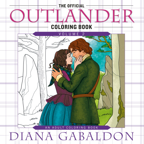 Book cover for The Official Outlander Coloring Book: Volume 2