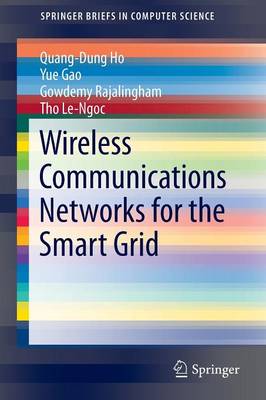 Book cover for Wireless Communications Networks for the Smart Grid