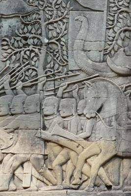 Book cover for The Ornate Wall Carving Mural at Angkor Wat, Cambodia #7