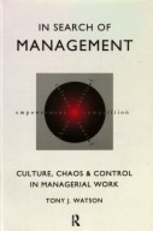 Cover of In Search of Management