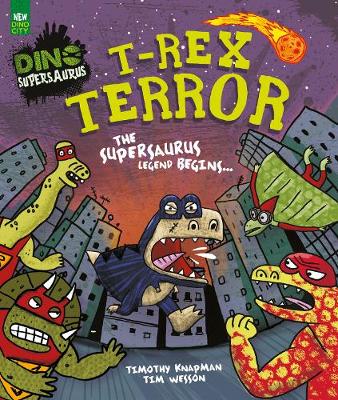 Book cover for T-Rex Terror