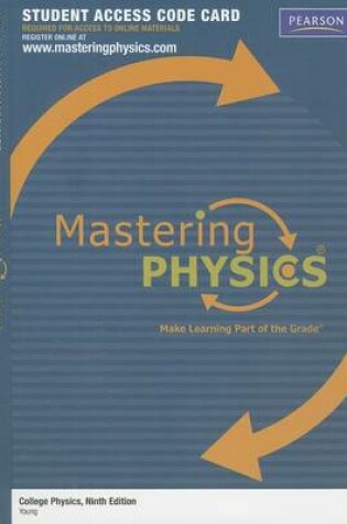 Cover of Mastering Physics -- Standalone Access Card -- for College Physics