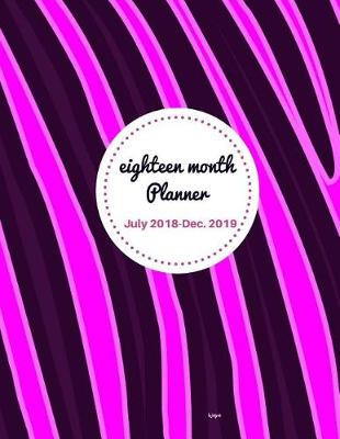 Cover of Eighteen Month Planner Wave