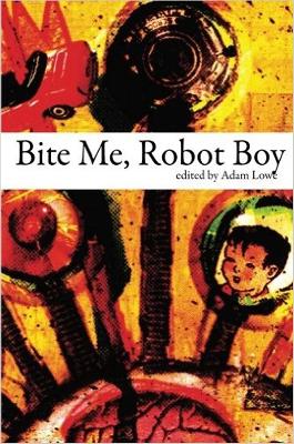 Book cover for Bite Me, Robot Boy
