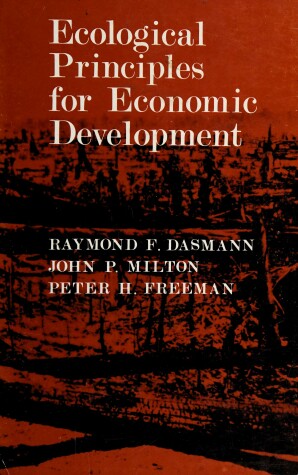 Book cover for Ecological Principles for Economic Development