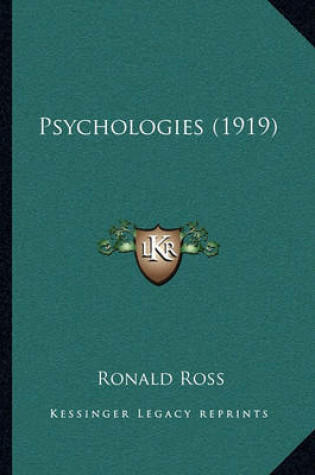 Cover of Psychologies (1919)