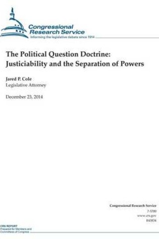 Cover of The Political Question Doctrine