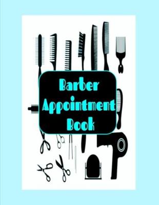 Book cover for Barber Appointment Book