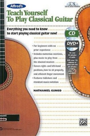 Cover of Alfred'S Teach Yourself to Play Classical Guitar