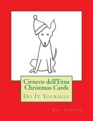 Book cover for Cirneco dell'Etna Christmas Cards