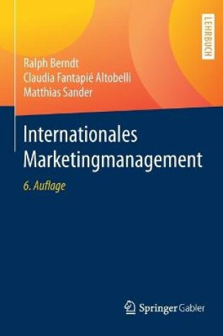 Cover of Internationales Marketingmanagement