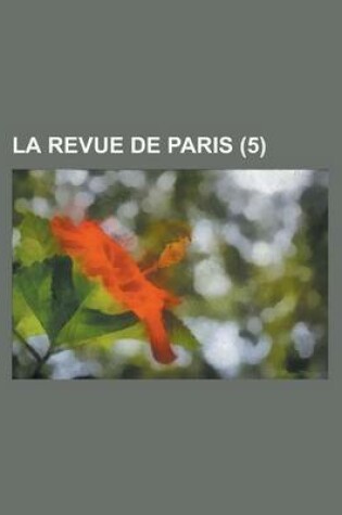 Cover of La Revue de Paris (5)