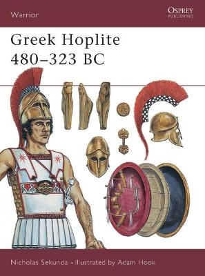 Book cover for Greek Hoplite 480–323 BC