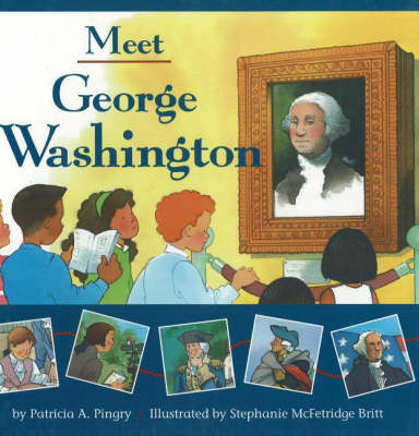 Book cover for Meet George Washington