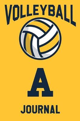 Book cover for Volleyball Journal A