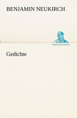 Book cover for Gedichte