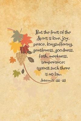 Book cover for But the fruit of the Spirit is love, joy, peace, longsuffering, gentleness, goodness, faith, meekness, temperance