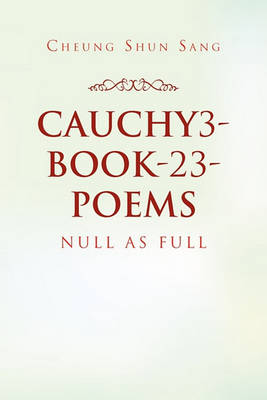 Book cover for Cauchy3-Book-23-Poems