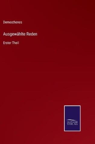 Cover of Ausgewählte Reden