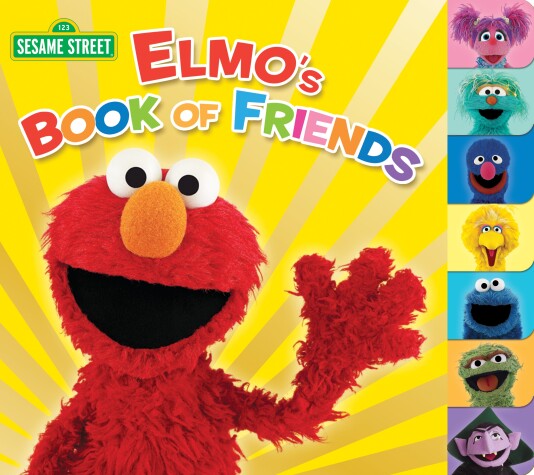 Book cover for Elmo's Book of Friends (Sesame Street)