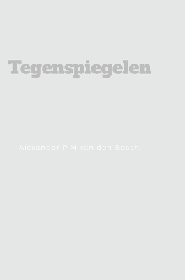 Book cover for Tegenspiegelen