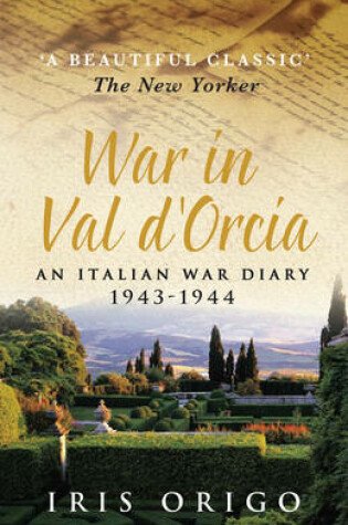 Cover of War in Val d'Orcia. An Italian war diary 1943-44