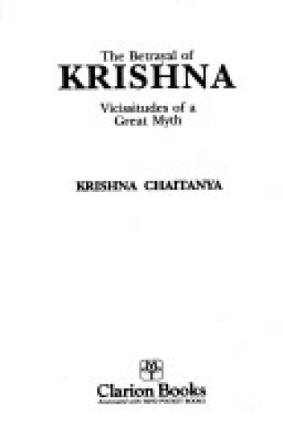 Cover of Betrayal of Krishna